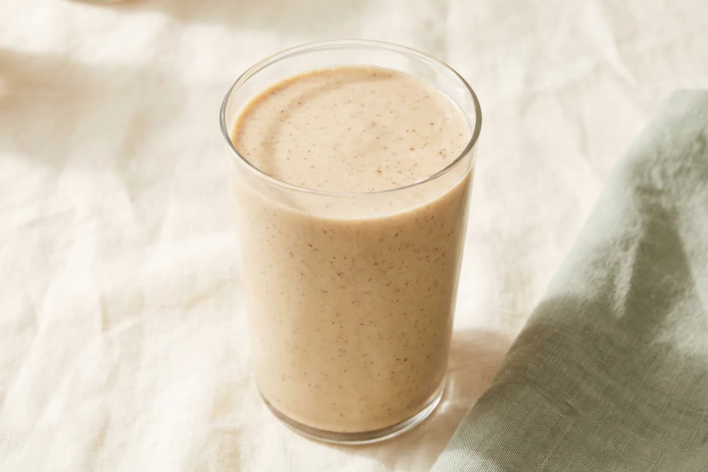 Creamy Banana Almond Protein Shake