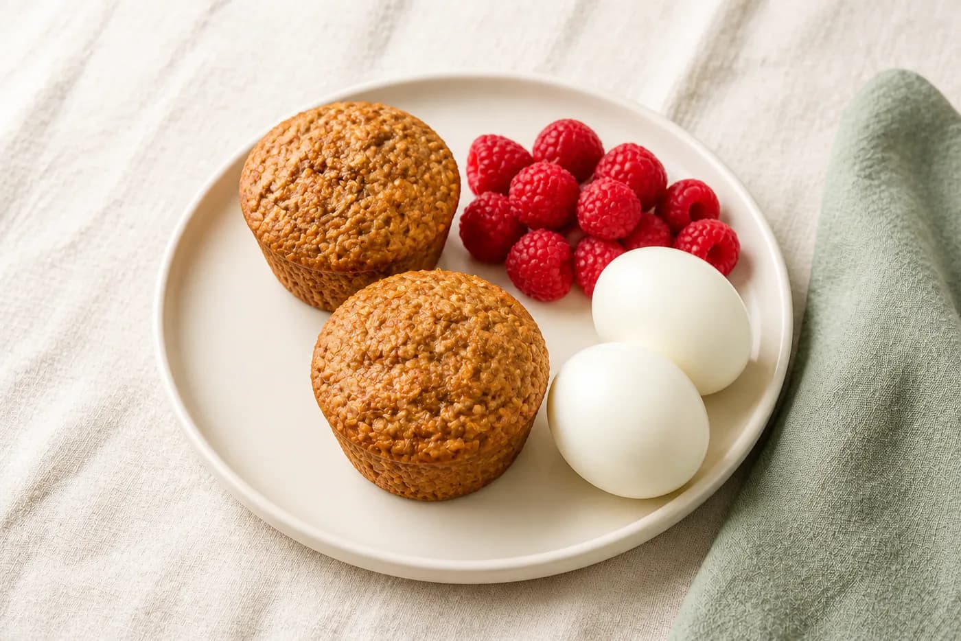Easy Banana Protein Muffins