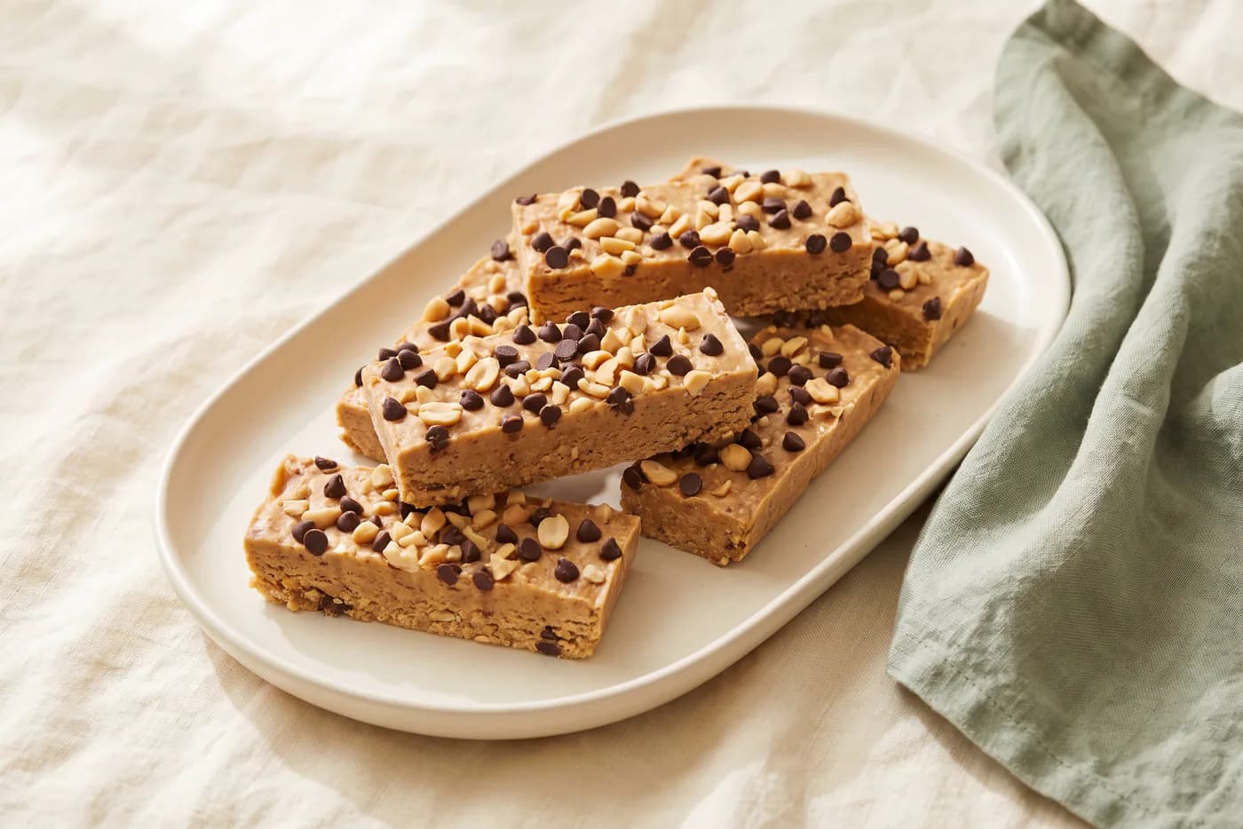 Frozen Peanut Butter Protein Bark