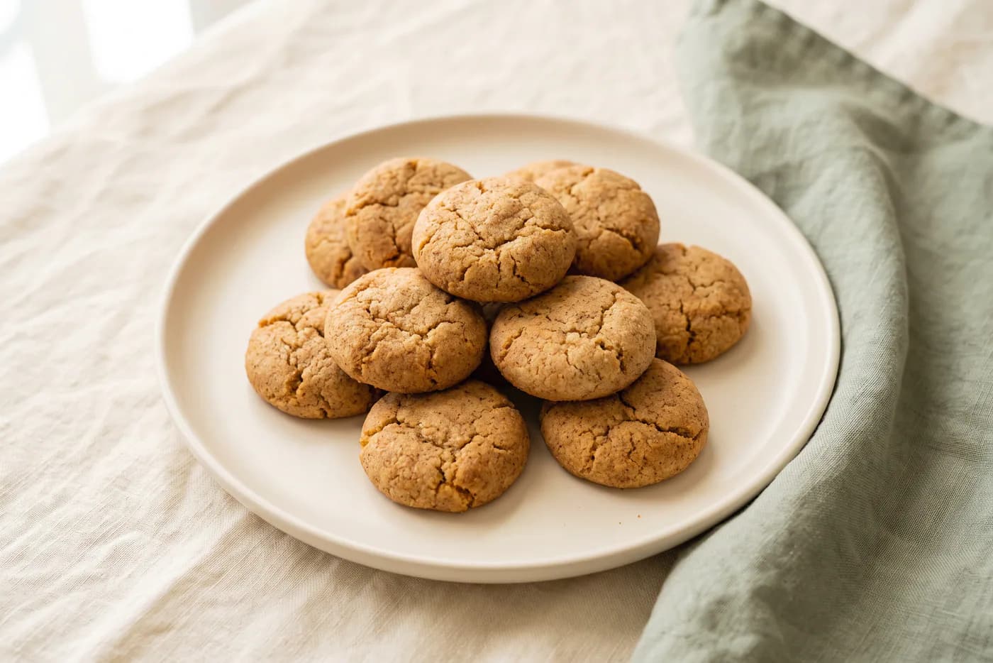 Maple-Spiced Almond Flour Cookie Bites